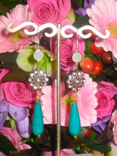 Gepersonaliseerde Ibiza dangle oorbellen